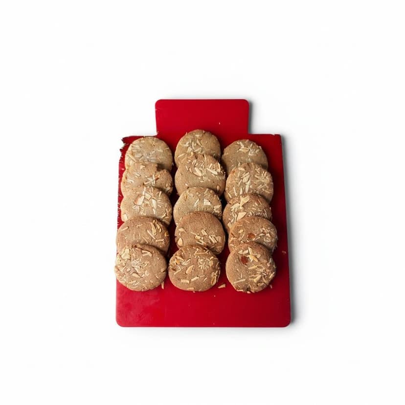 Bajra Almond Millet Cookies - 125 gm - One glass jar view 4