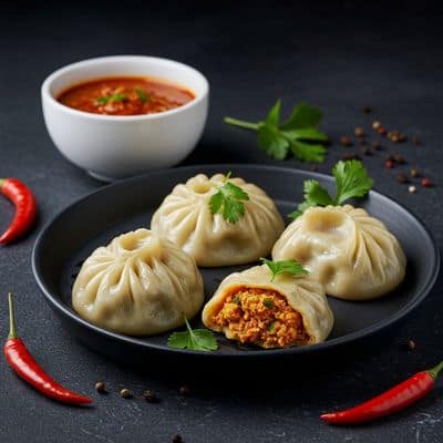 Chicken Steamed Momos