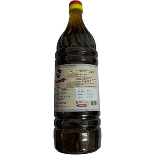 First Crop Kachi Ghani Mustard Oil Bottle 1 Ltr view 3