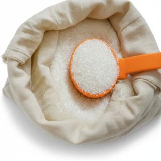 Refined White Sugar - 1 kg - One cloth bag