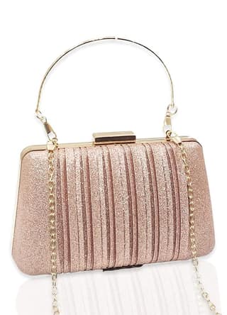 Magnifique Polyurethane ?Women's Hand/Sling/Side Bag/Purse? (Free Size_Pink)