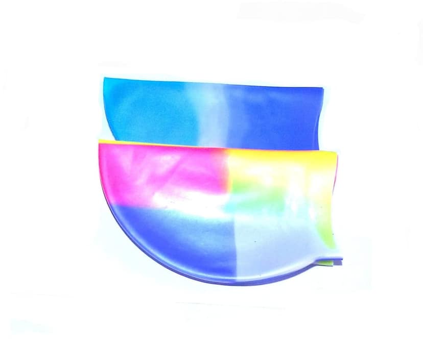 Nawani 2 QTY High Quality Swimming Cap Swim Head Cover Hair Protection, Size- 19/19 cm view 2