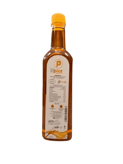Cold Pressed Yellow Mustard Oil 1Ltr view 2