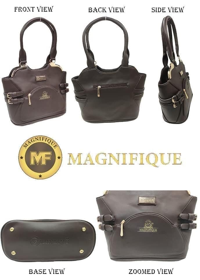 Magnifique Women's Hand/Sling/Side Bag/purse Polyurethane Western (Beige) view 3
