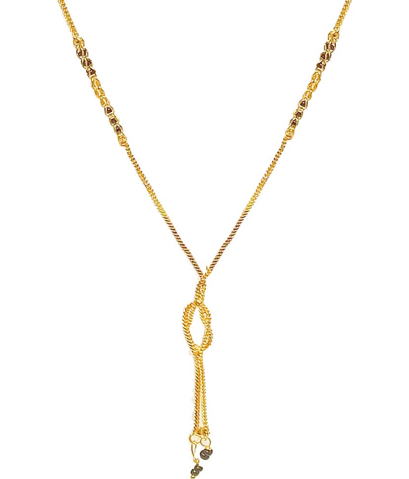 JIPPA - Golden Mangalsutra ( Pack of 1 ) view 2