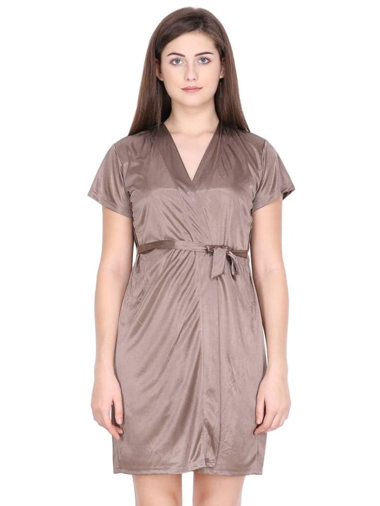 Klamotten Women's Satin Robe Set DB101Bm view 8