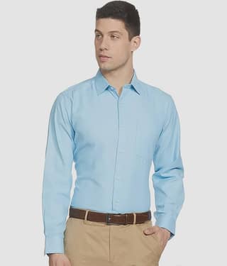 Makhanchor - Black Cotton Slim Fit Men's Formal Shirt (Pack of 1)