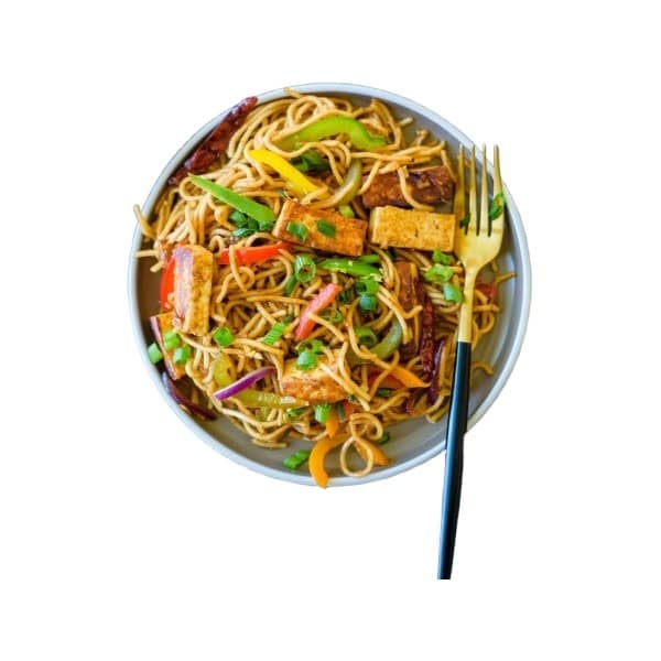 Paneer Sherpa Noodles with Gravy Half