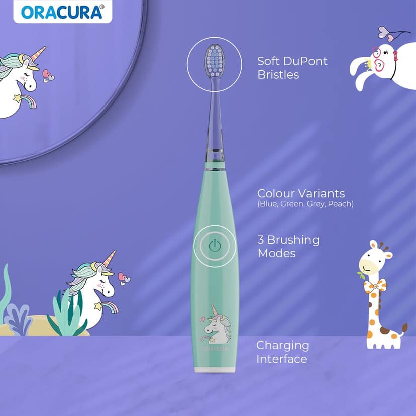 KSB200 KidsCare Sonic Rechargeable Electric Toothbrush view 2