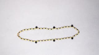 Gold color beads chain
