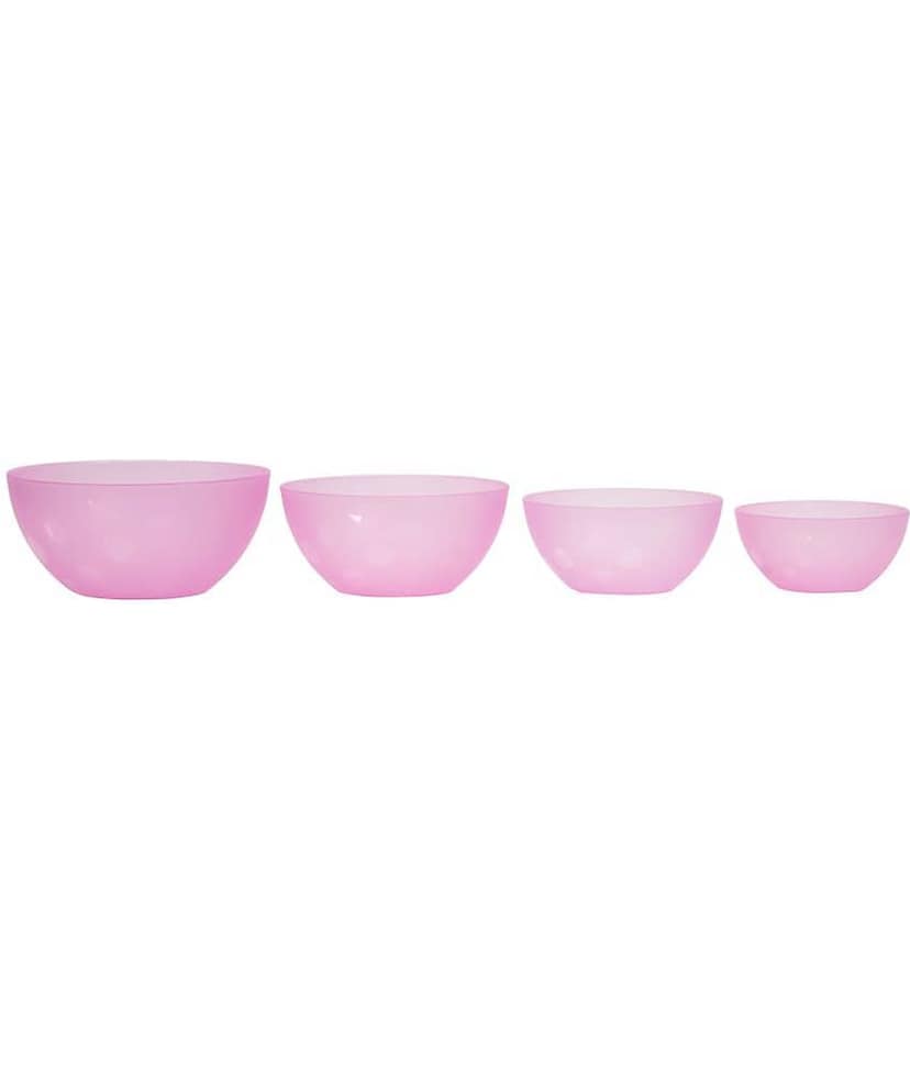Jaypee Plus Plastic Mixing Bowl 4 Pc