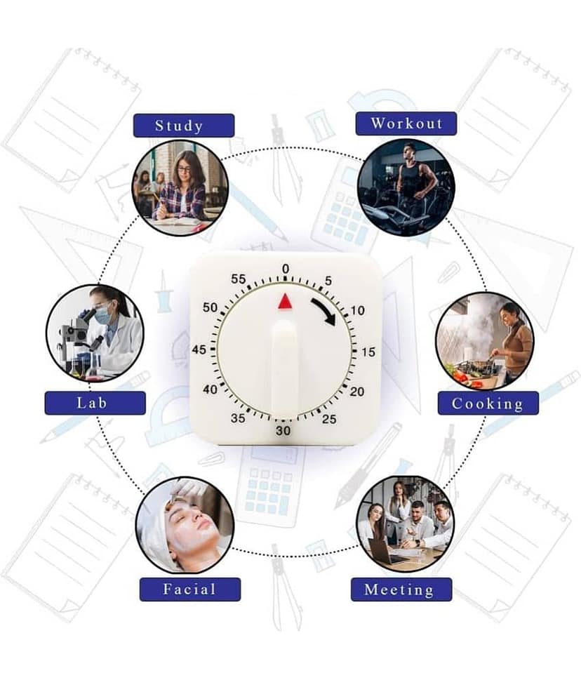 SHB Analog Alarm Clock - Pack of 1 view 2