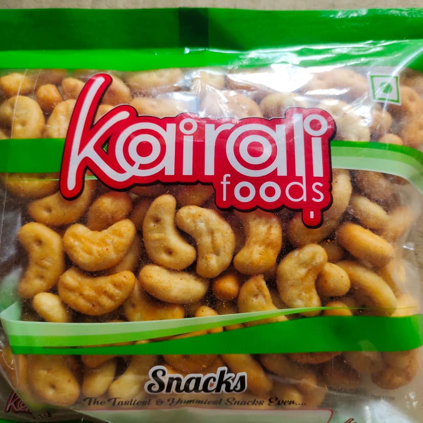 Kairali foods kaju shape biscuit