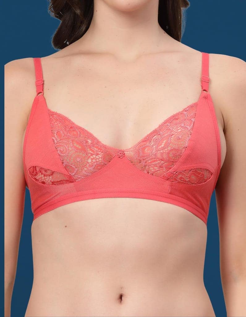 ADORNSTAR Bra Panty Set Sexy Lingerie Set for Women Pack of 3 Baby Pink view 8