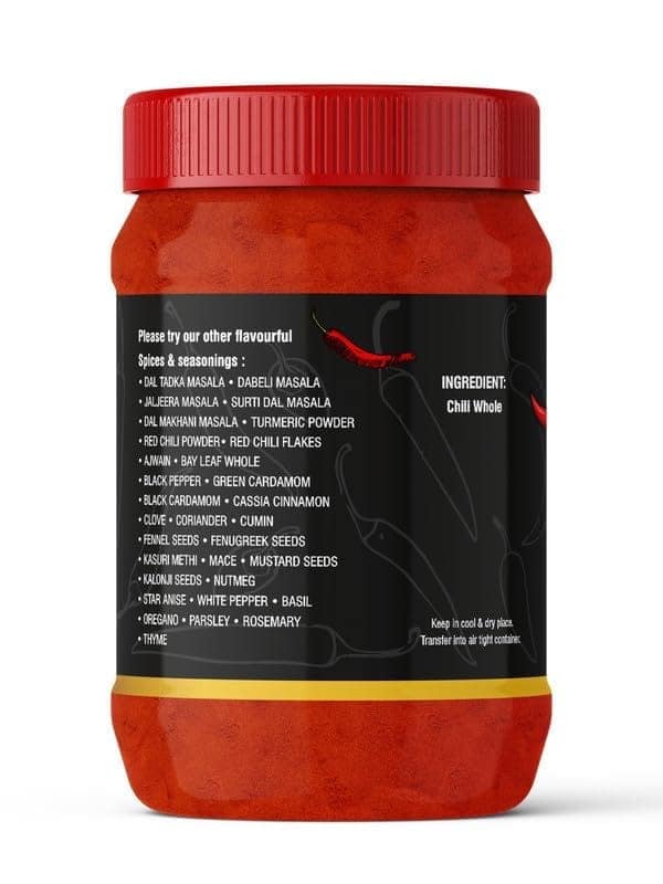 Pari Hot Red Chili Powder (Thike Se Thikha) | With No Added Flavours | No Colour | Indian Spices | (Pack of 1 x 2000g) view 2