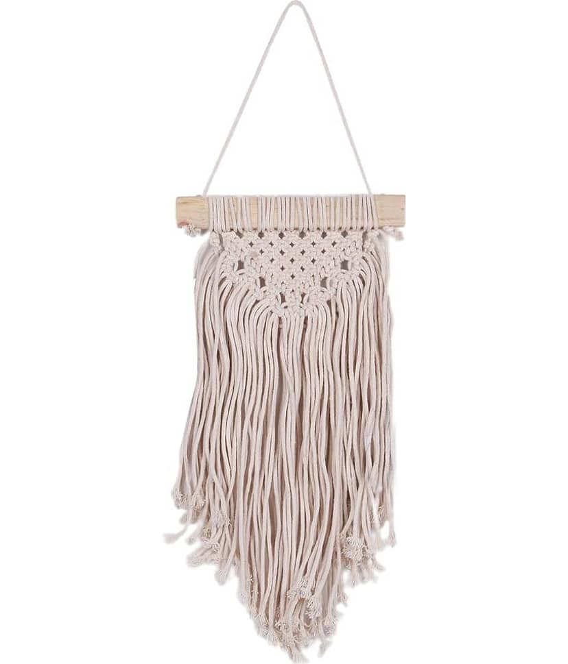 NUEVOSGHAR MACRAME WALL HANGING Door Hanging Beige - Pack of 1 view 2