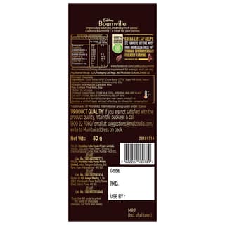 Cadbury Bournville Rich Cocoa 70% Dark Chocolate Bar, 80 g