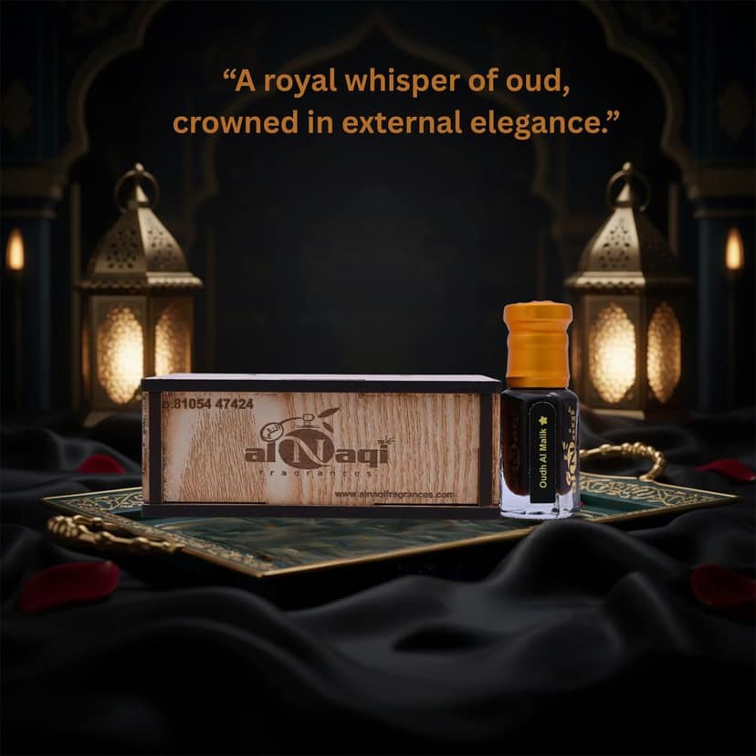 alnaqi fragrances Oudh Al Malik Attar_parent|Perfume Oil | Alcohol-Free Roll-On Arabian Attar | Long-Lasting Concentrated Perfume Oil | Woody Oud Strong Arabic Fragrance | Unisex view 3