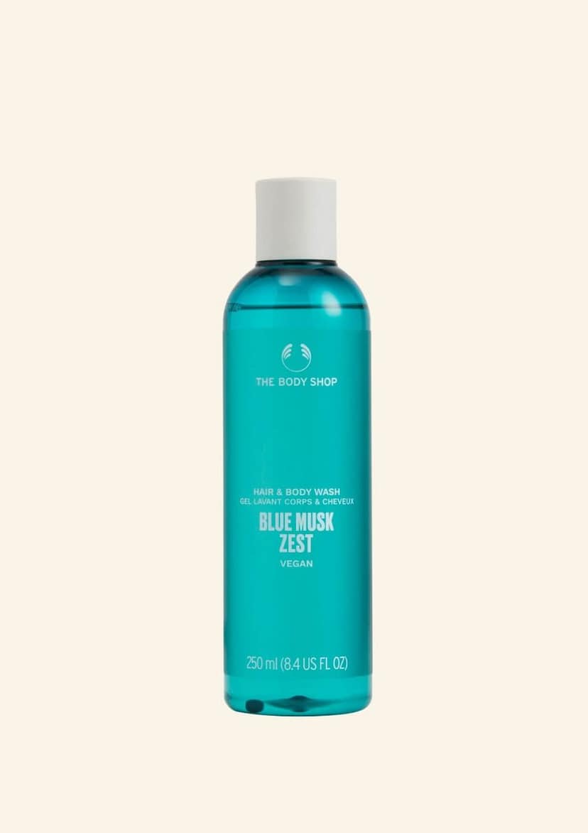 Blue Musk Zest Hair And Body Wash-250ML