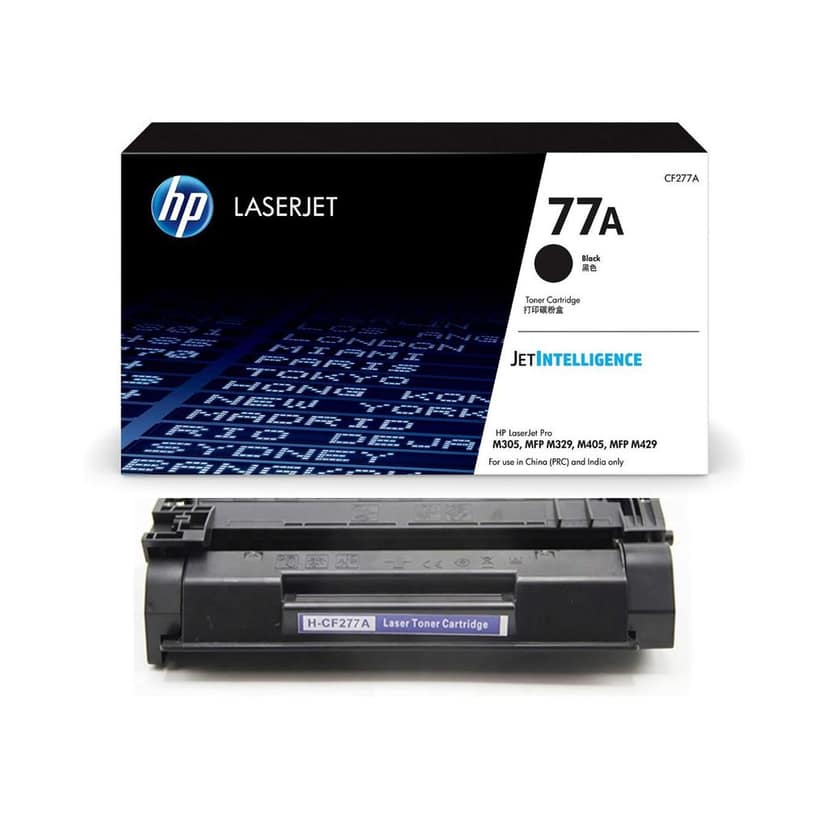 HP 77A Black Original LaserJet Toner Cartridge (CF277A) view 4