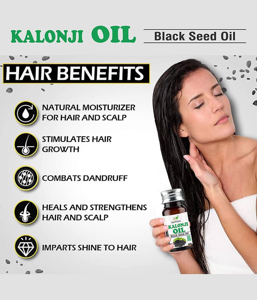 GULBADAN Premium Cold Pressed Kalonji Oil 35 ml view 2