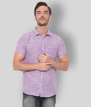 Latest Chikan - Blue Cotton Blend Regular Fit Men's Casual Shirt (Pack of 1)