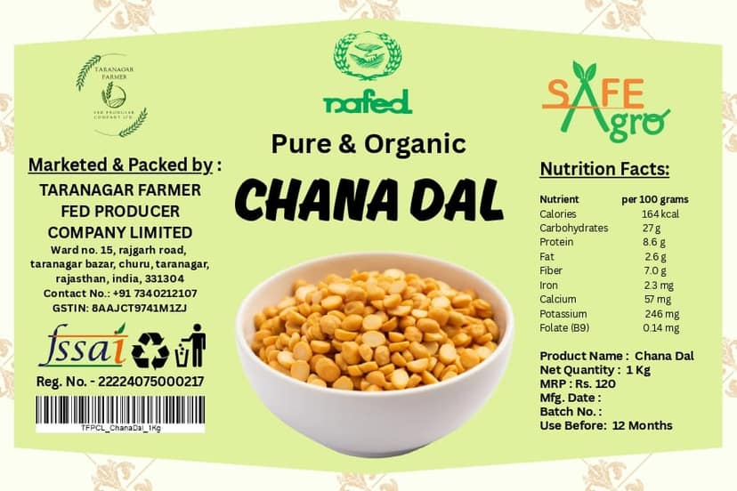 Chana Dal view 5