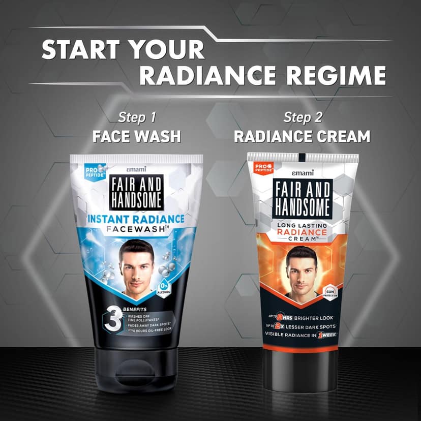 Fair and Handsome Radiance Cream For Men, 60g(Pack Of 2) view 5