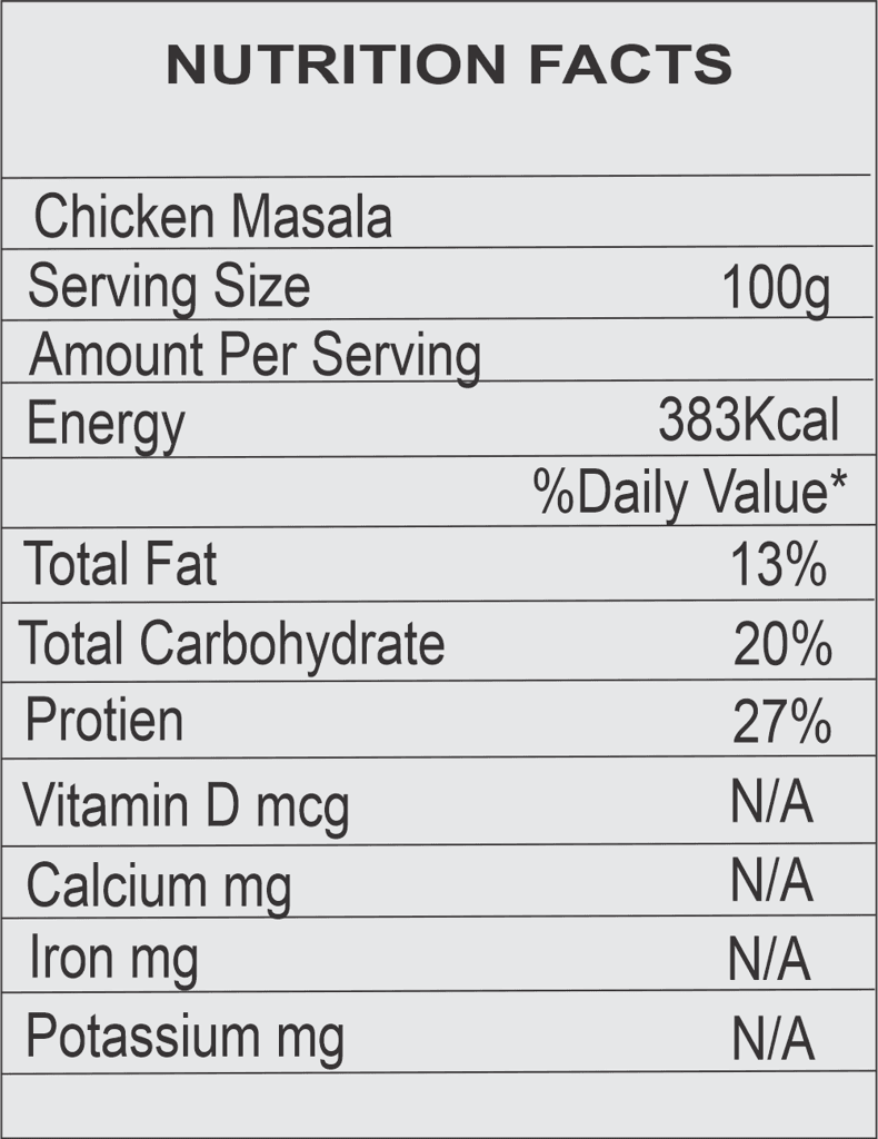 Beraje Chicken Masala 100 g, with Natural Ingredients view 5
