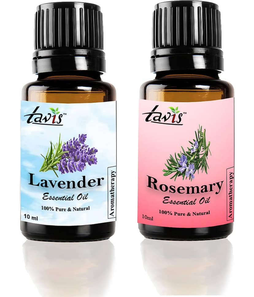 Tavis Lavender Oil, Rosemary Essential Oil 20 mL