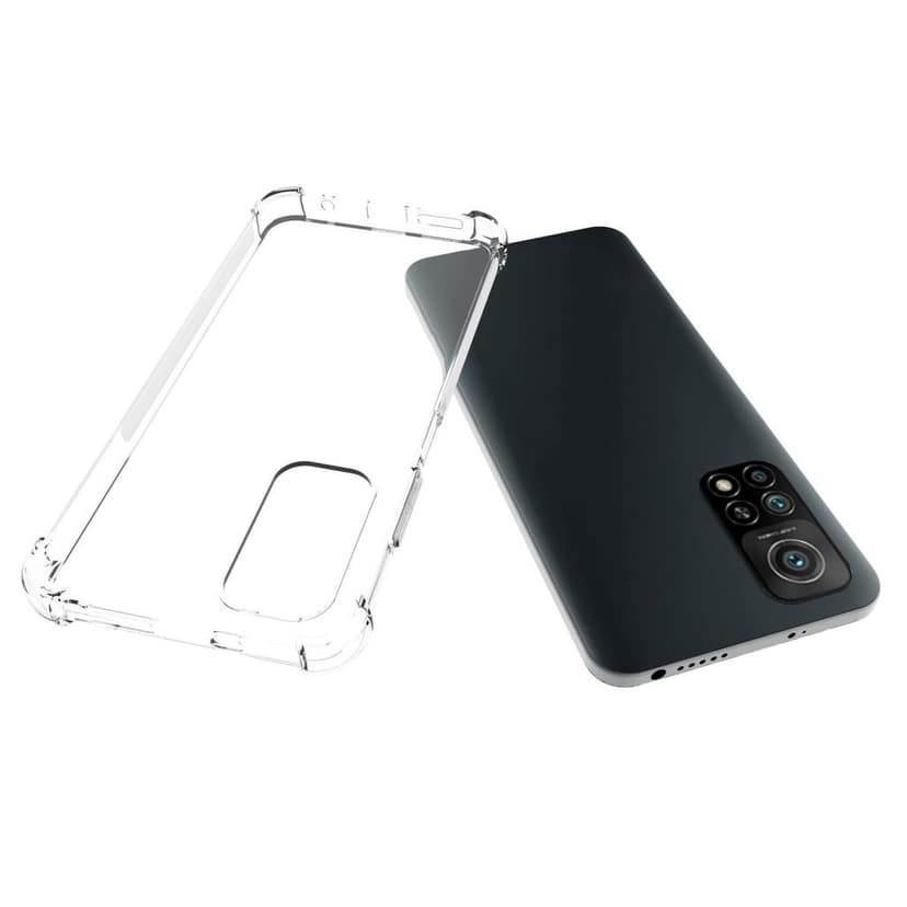 USTIYA for Xiaomi Redmi Note 11 4G y Redmi Note 11s Case Clear TPU Four Corners Cover Transparent Soft funda view 3