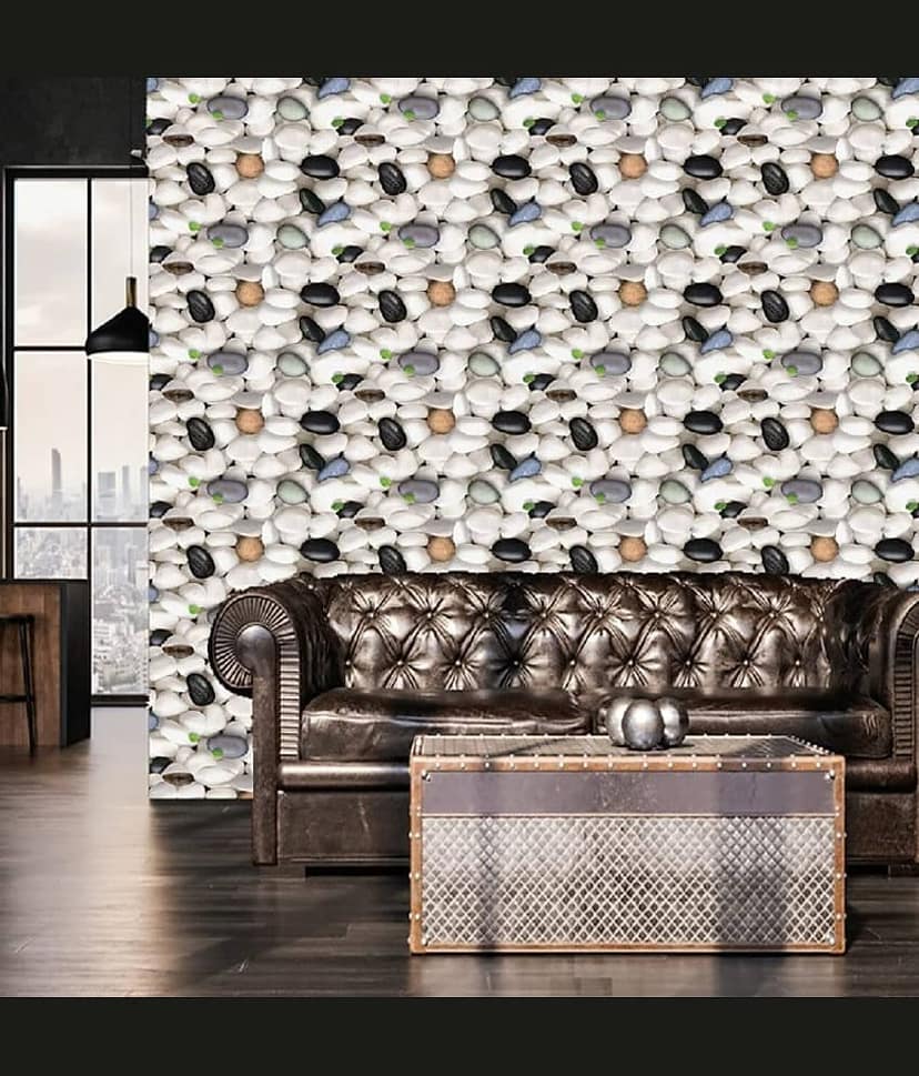 sekhmet Abstract Wallpaper ( 60 x 200 ) cm ( Pack of 1 ) view 2
