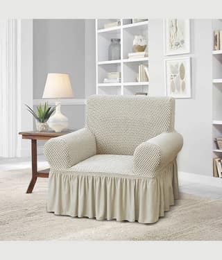 Multitex 1 Seater Polyester Sofa Cover ( Pack of 1 )