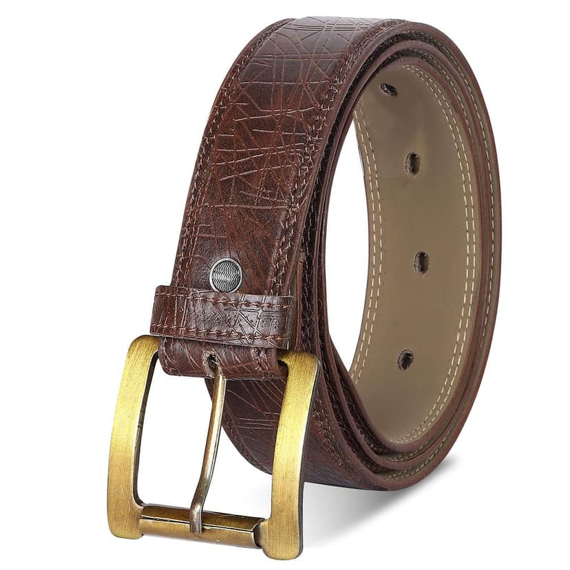 LOREM Black Formal/casual PU Leather Belt For Men BT05-BKL05 view 2