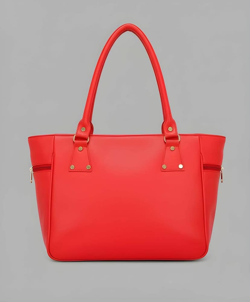 Latest Luxury Women PU Leather Handbag | Trendy Shoulder & Tote Bag | Spacious Durable Purse for Office, Party & Travel view 3