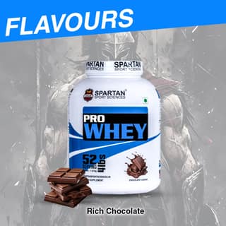 SPARTAN SPORT SCIENCE Pro Whey Protein Powder Concentrate Supplement with 24g Protein, 11g EAA, 5g BCAA, 4g Glutamic Acid | Lean Muscle Building for Men & Women