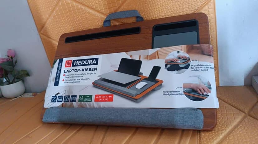 Portable Laptop Table with Mouse Pad (55×35 Cm / 1 Pc) view 10