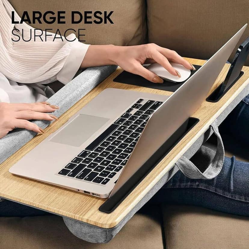 Portable Laptop Table with Mouse Pad (55×35 Cm / 1 Pc) view 4