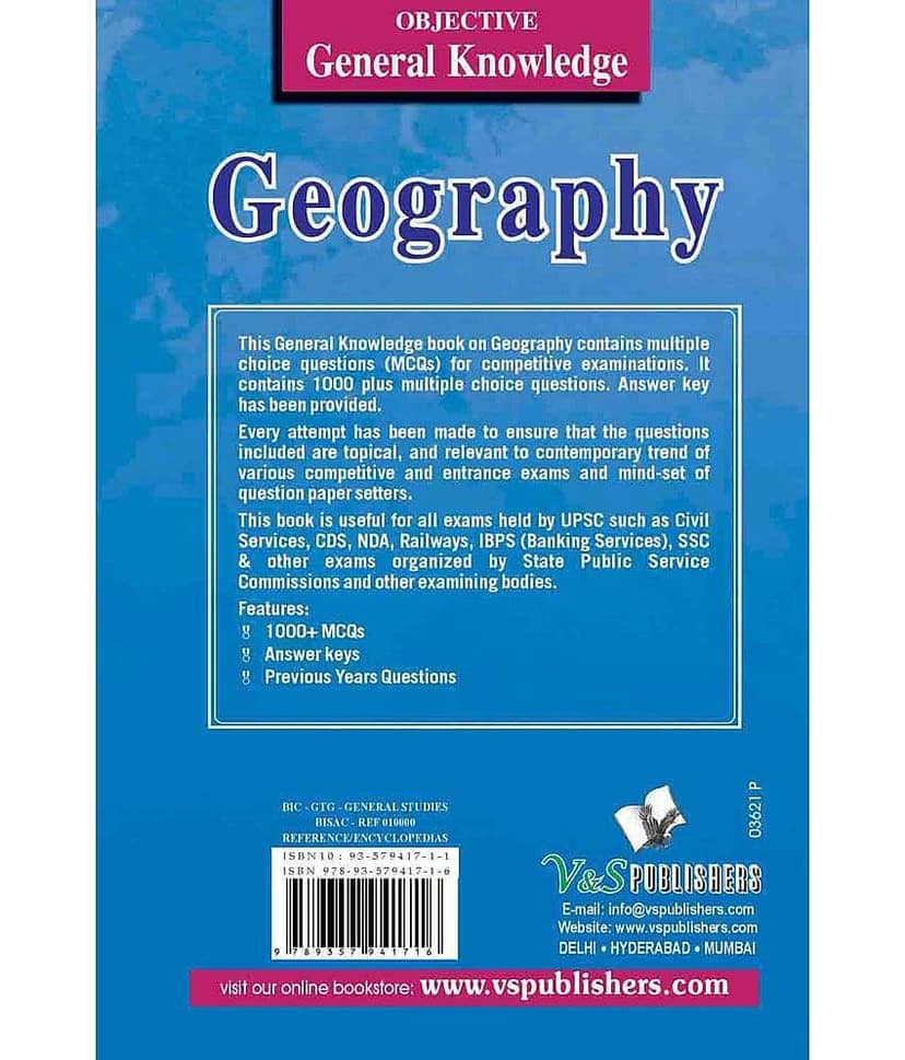 Objective General Knowledge Geography view 2