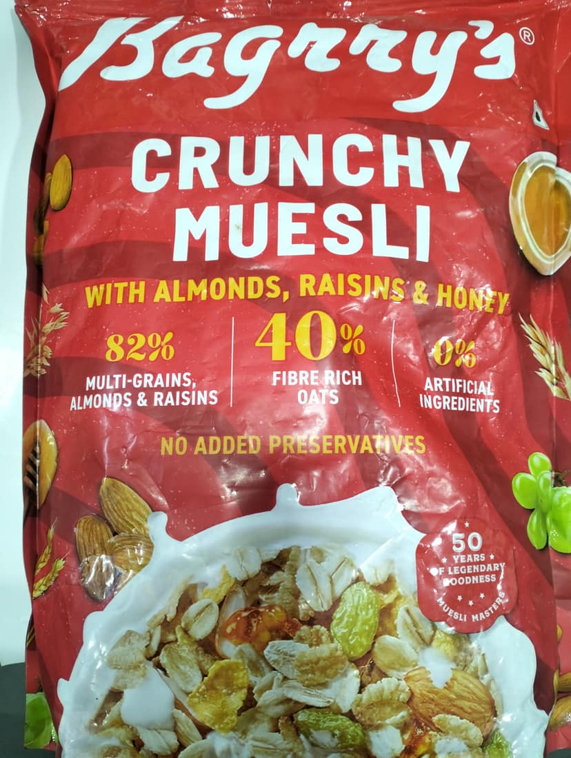 Bagary's Crunchy Muesli With almonds, raisins & hone