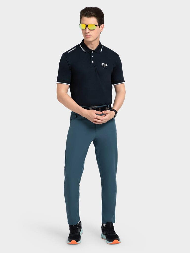 Dark Blue AH Polo view 5