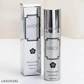 Havoc Silver Mossy Eau de Toilette for Men – Fresh, Woody & Masculine Scent | Long-Lasting Affordable Fragrance