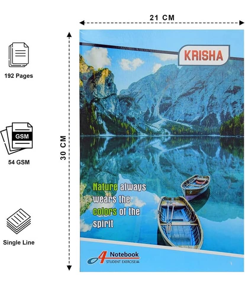 KRISHA BOOK MANUFACTURING - Other Composition Notebooks ( Pack of 12 ) view 2