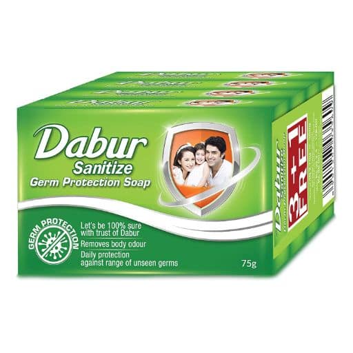 Dabur Sanitize Bath Soap 75X 4 Gms