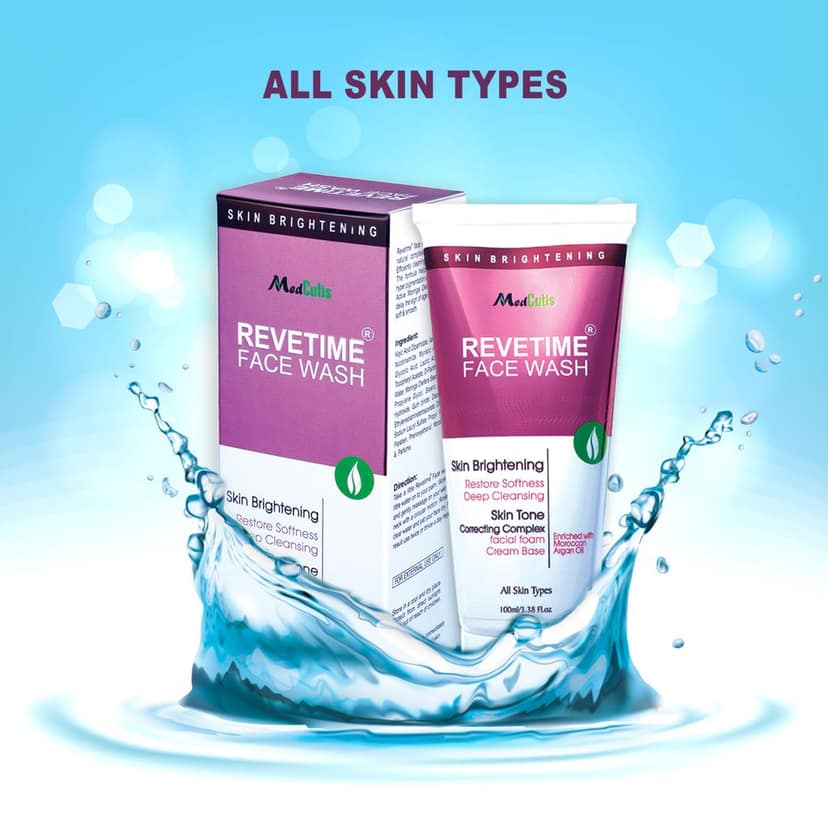 Revetime Brightening and Whitening Face Wash view 3