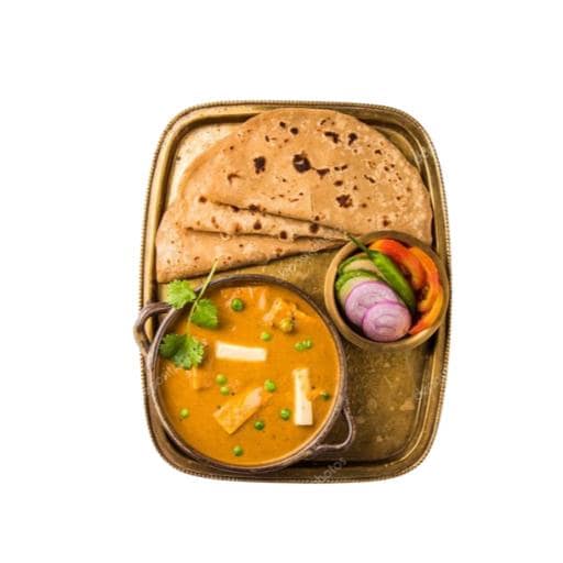 Paneer Makhmali & Paratha Meal