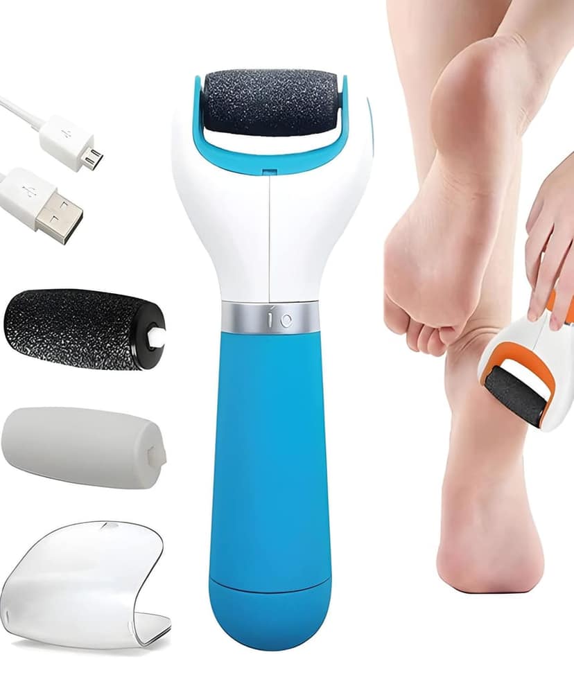Foot Roller Callus Remover | Hard & Dead Skin Remover | Pedicure Tool for Cracked Feet | Foot Scrubber Roller (Original Quality) view 3