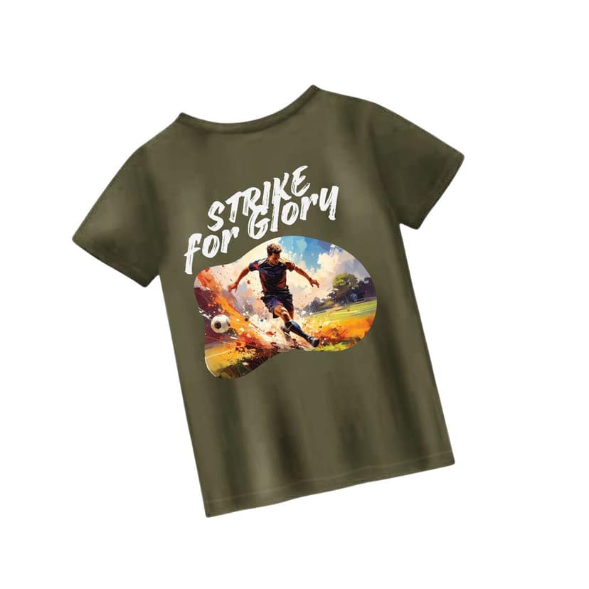 Trishoolin SSHAYU Printed T-Shirt | Design 10412MB | Regular Fit | Crew Neck / Round Neck Half Sleeve | Pack of 1 view 2