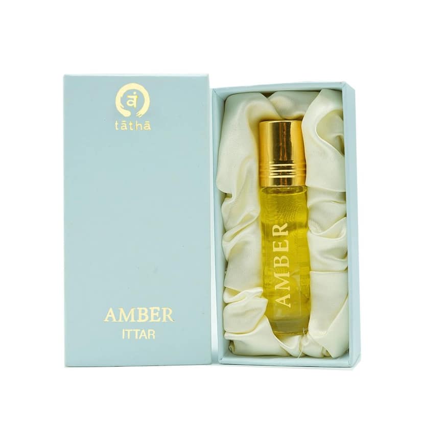 Tatha White Musk - Amber Attar Fragrance 10ml � Unisex Signature Scent, Long-Lasting Aroma, Natural Ingredients, Ideal for Daily Use and Special Occasions