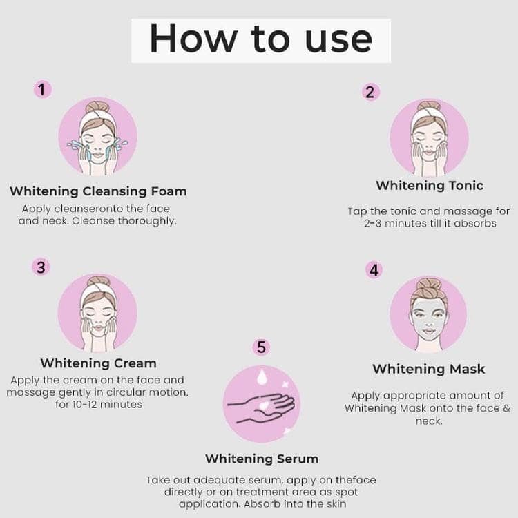 O3+ Whitening Facial Kit for Tan-Pigmented Skin (150ml+100gm) view 2